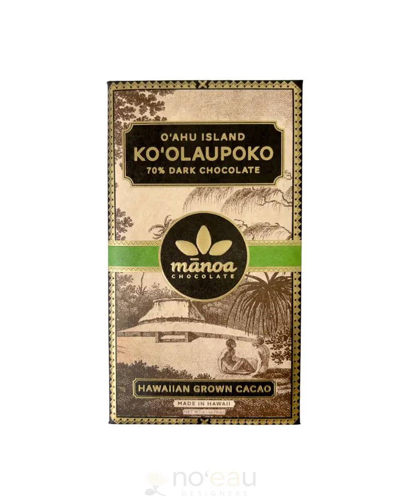 Manoa Chocolate - Assorted Dark Chocolate Bars Koʻlaupoko Oʻahu Island Food