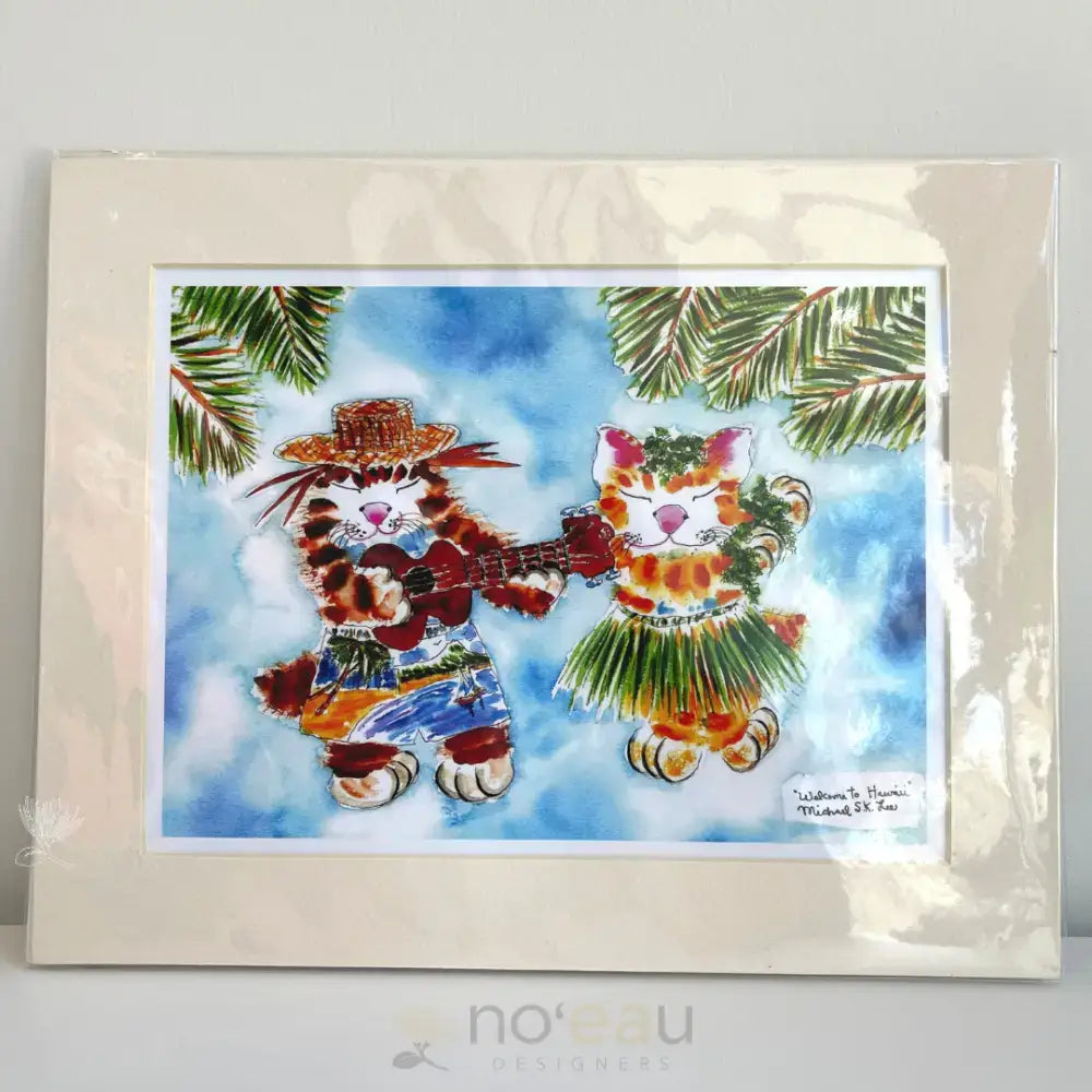 MICHAEL LEE - 8" x 10" Matted Prints - Noʻeau Designers