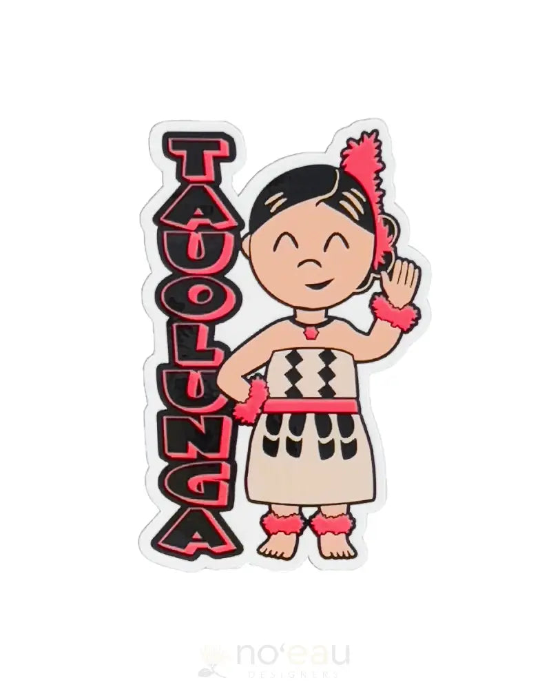 POLY YOUTH - Tauolunga Girl Sticker - Noʻeau Designers