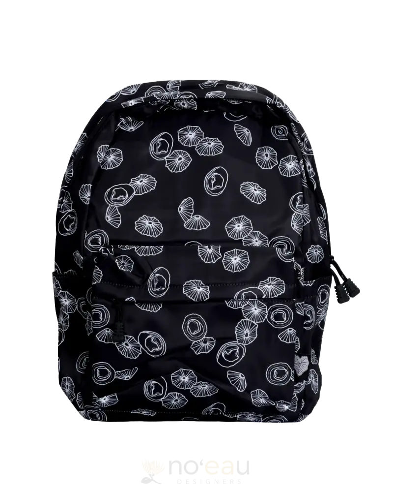 The Keiki Dept - Opihi Shell Black Mea Collection Backpack Kid’s Items