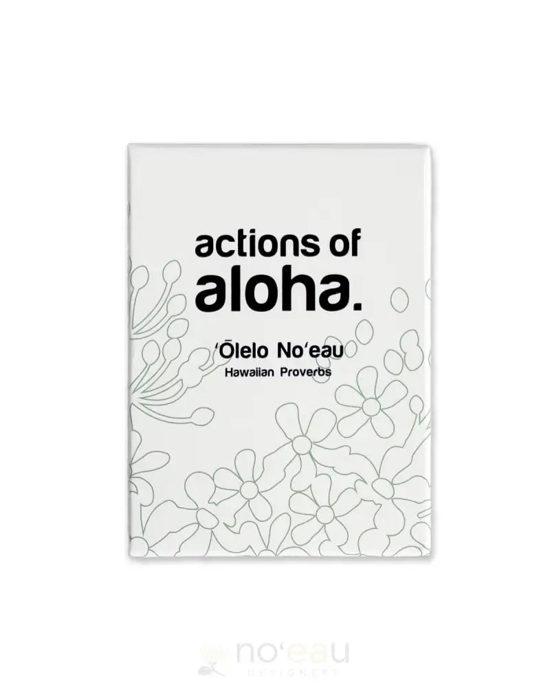 ACTIONS OF ALOHA - ʻOlelo Noʻeau Hawaiian Proverbs Card Deck STATIONERY
