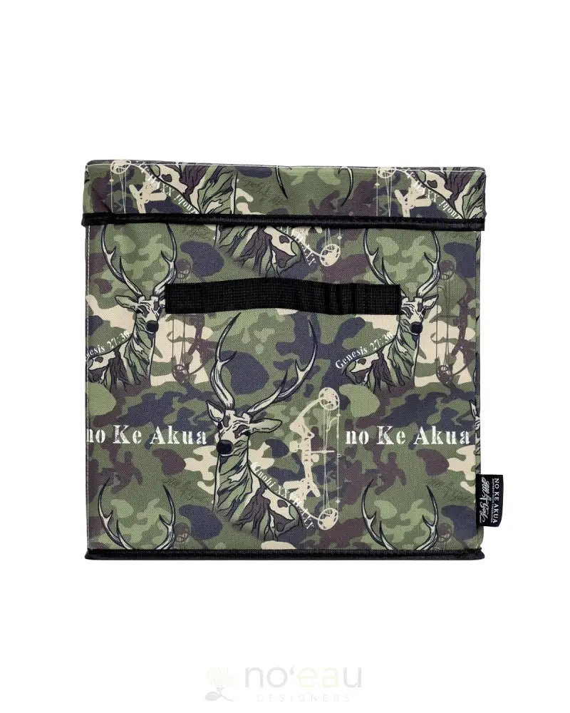 ALL 4 GOD - Assorted Storage Bins w/Lid HUNTING CAMO HOME GOODS