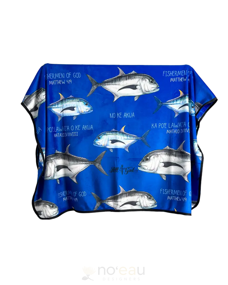 All 4 God - Assorted Ultra Fleece Blankets Ulua Home Goods