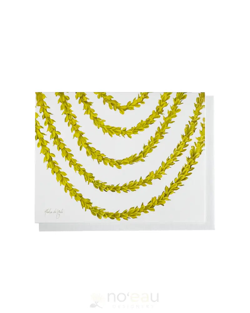 ALOHA DE MELE - Greeting Cards 5 x 7 / PAKALANA STATIONERY