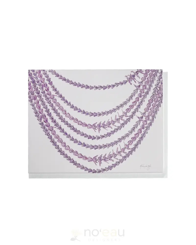 ALOHA DE MELE - Greeting Cards 5 x 7 / PUA KALAUNU STATIONERY