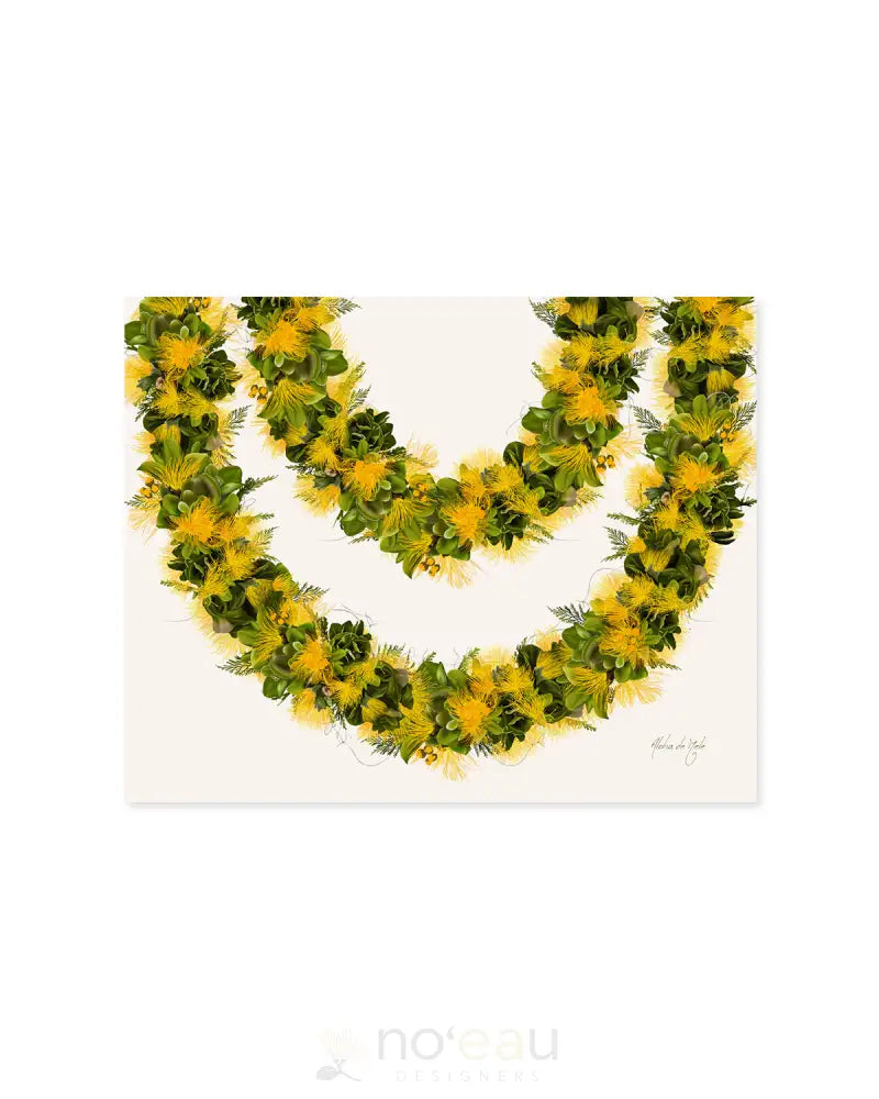 ALOHA DE MELE Lei Lehua Mamo HOME GOODS