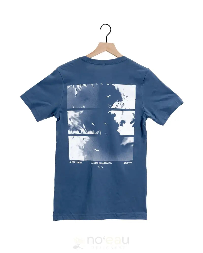 Aloha Ke Akua - E Ku I Luna Slate Tshirt Men’s Clothing
