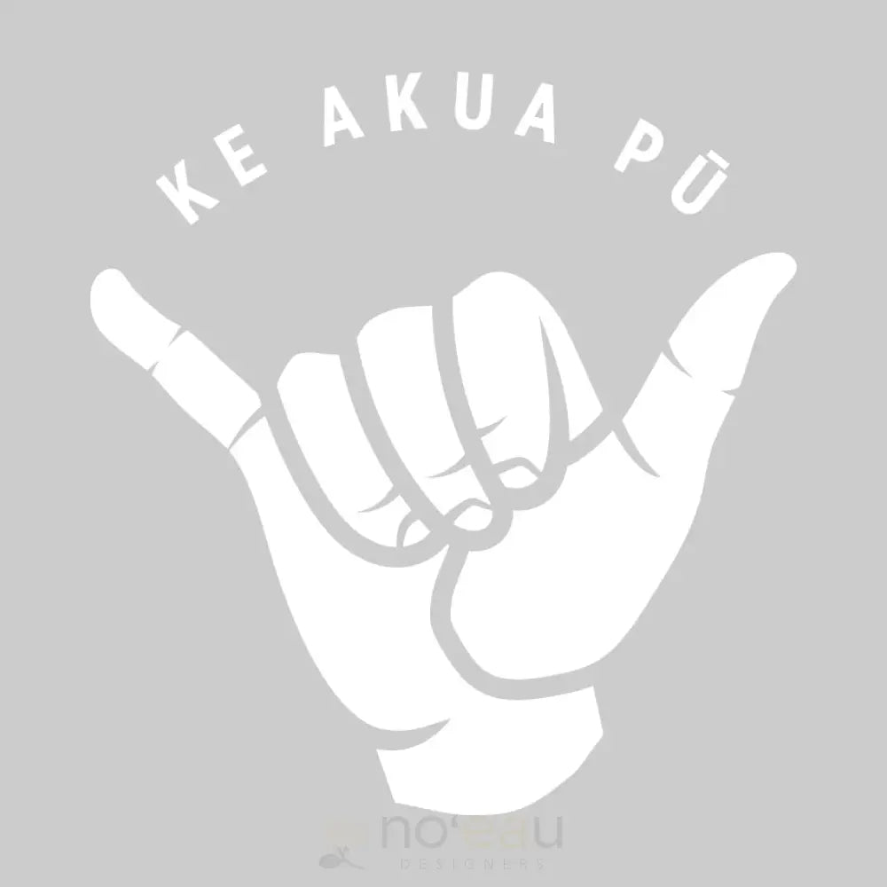 ALOHA KE AKUA - Ke Akua Pū Sticker - Noʻeau Designers