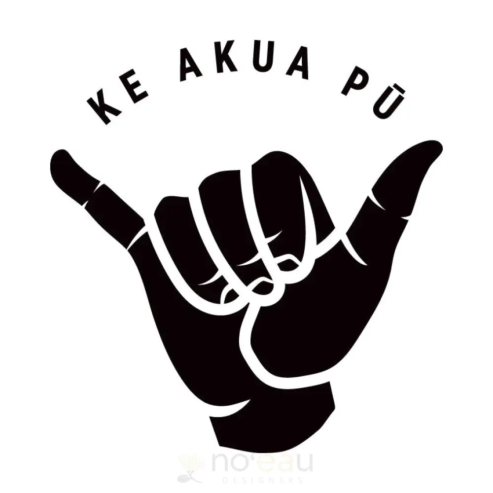 ALOHA KE AKUA - Ke Akua Pū Sticker - Noʻeau Designers