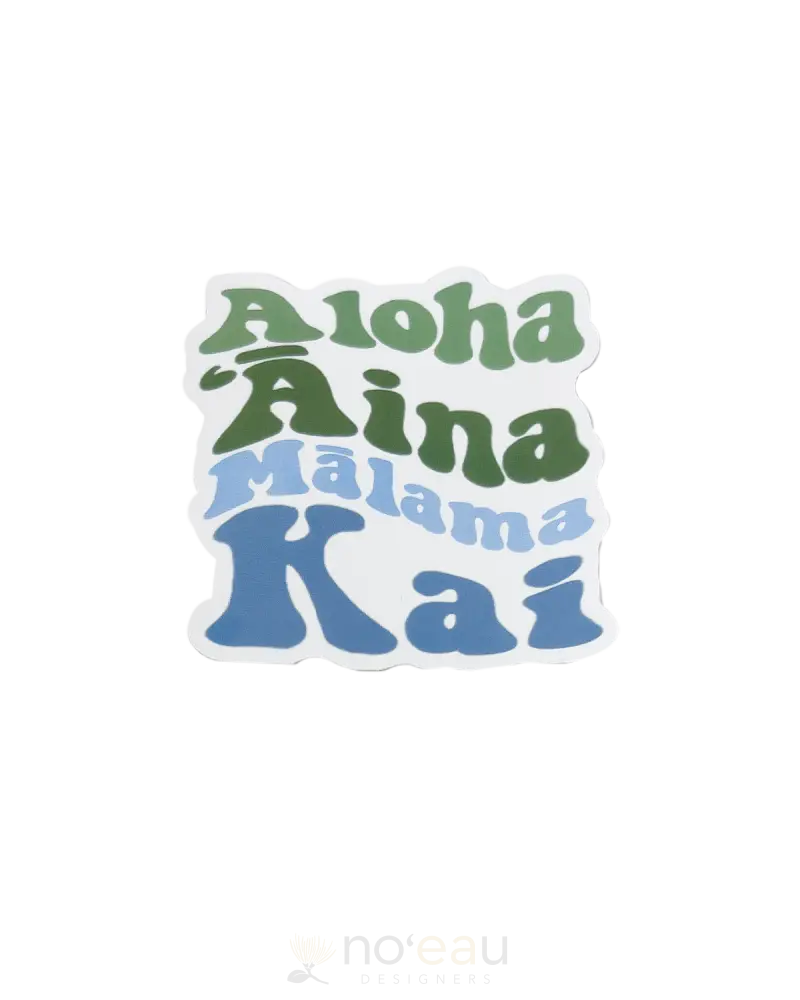 Aumoana - Assorted Stickers Aloha Aina Stickers/Pins/Patches