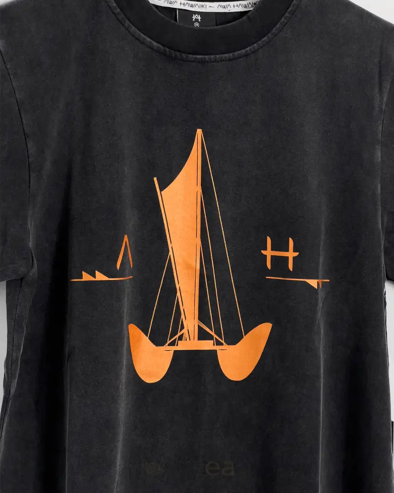 Awa Hawaiki - Navigator Lux Tee Mens Clothing