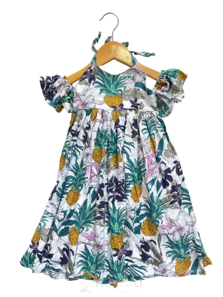 BABY JOLIE'S CLOSET - Samantha White Dress - Noʻeau Designers