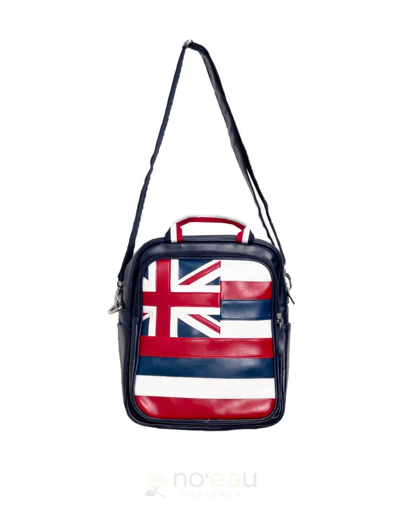 BAGZIES - Hawaiian Flag Convertible Backpack - Noʻeau Designers