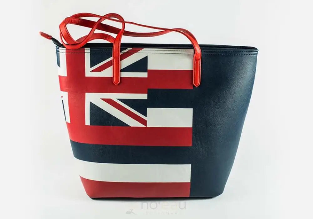 BAGZIES - Hawaiian Flag Tote - Noeau Designers
