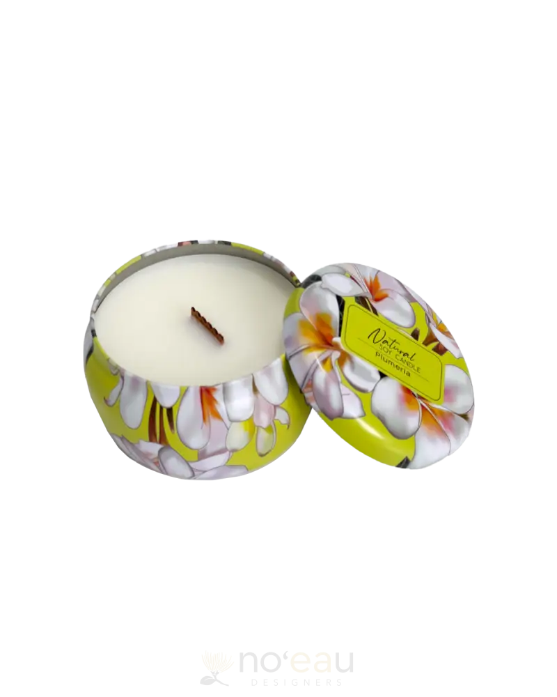 Bamboo Island - Woodwick Soy Candles Plumeria Home Goods