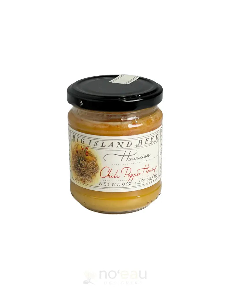 Big Island Bees - 9Oz Hawaiian Honey Jars Hawaiian Chili Pepper Food
