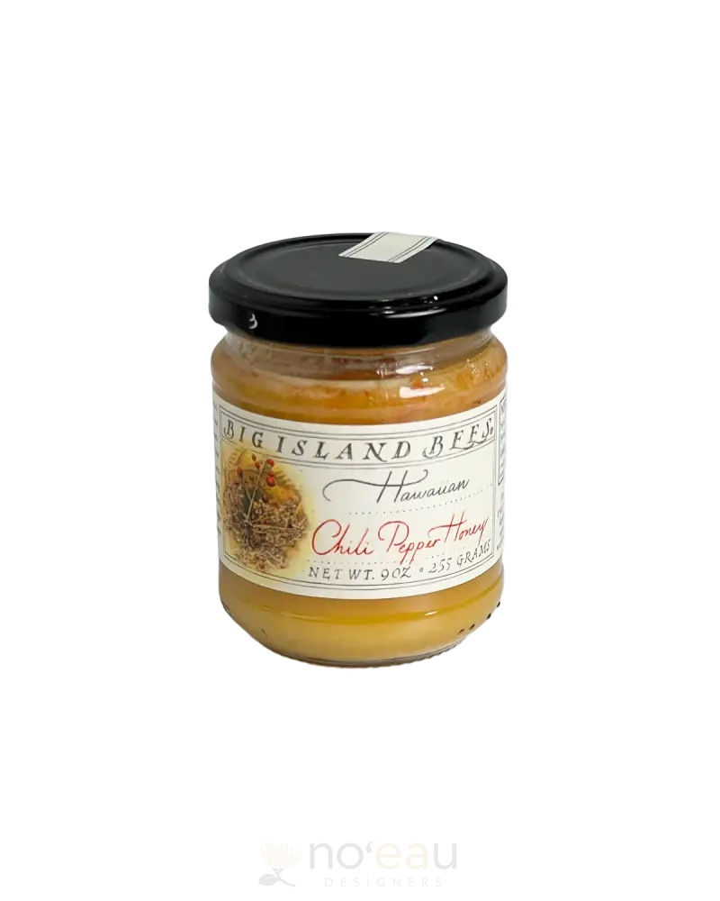 Big Island Bees - 9Oz Hawaiian Honey Jars Hawaiian Chili Pepper Food