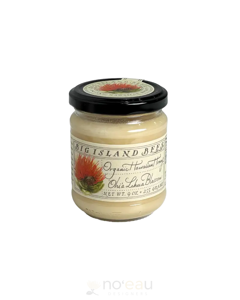 Big Island Bees - 9Oz Hawaiian Honey Jars Organic Ohia Lehua Blossom Food