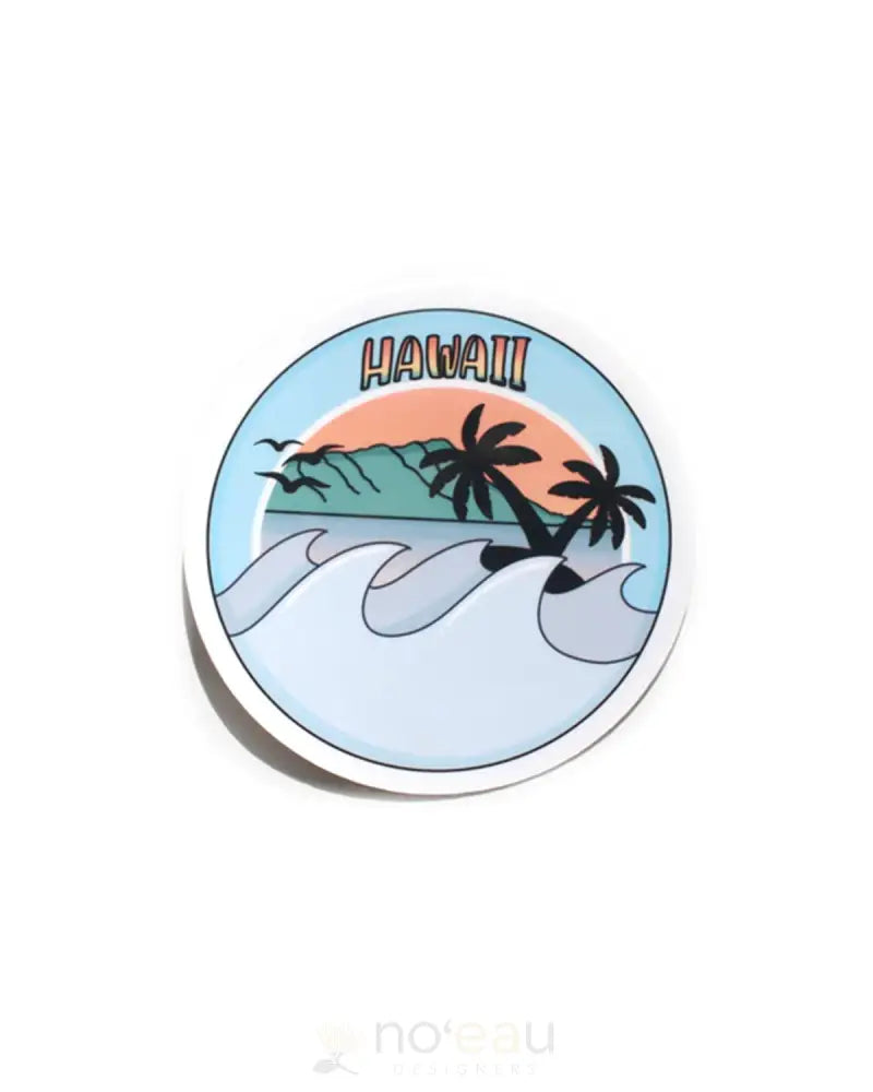 BLANKFILMHI - Diamond Head Sticker - Noʻeau Designers