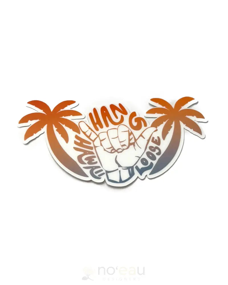 BLANKFILMHI - Hangloose Sticker - Noʻeau Designers