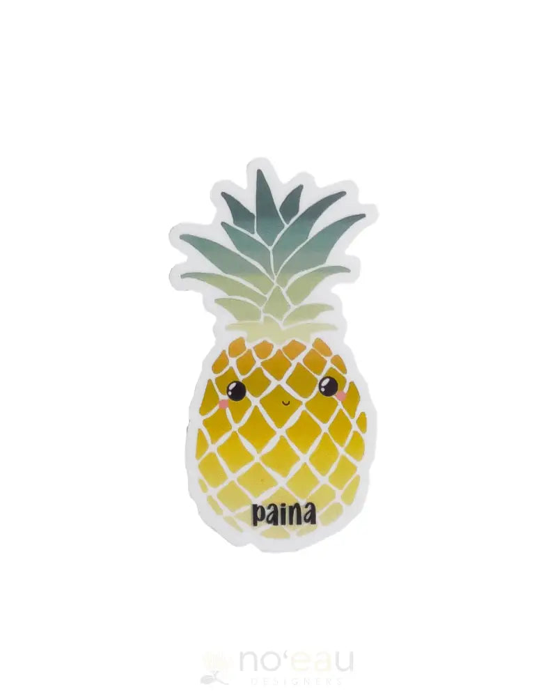 BLANKFILMHI - Pineapple Sticker - Noʻeau Designers