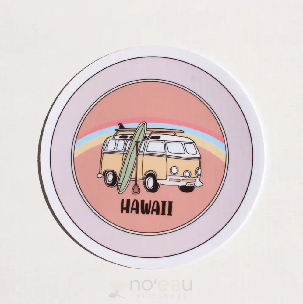 BLANKFILMHI - Volkswagen Van Sticker - Noʻeau Designers