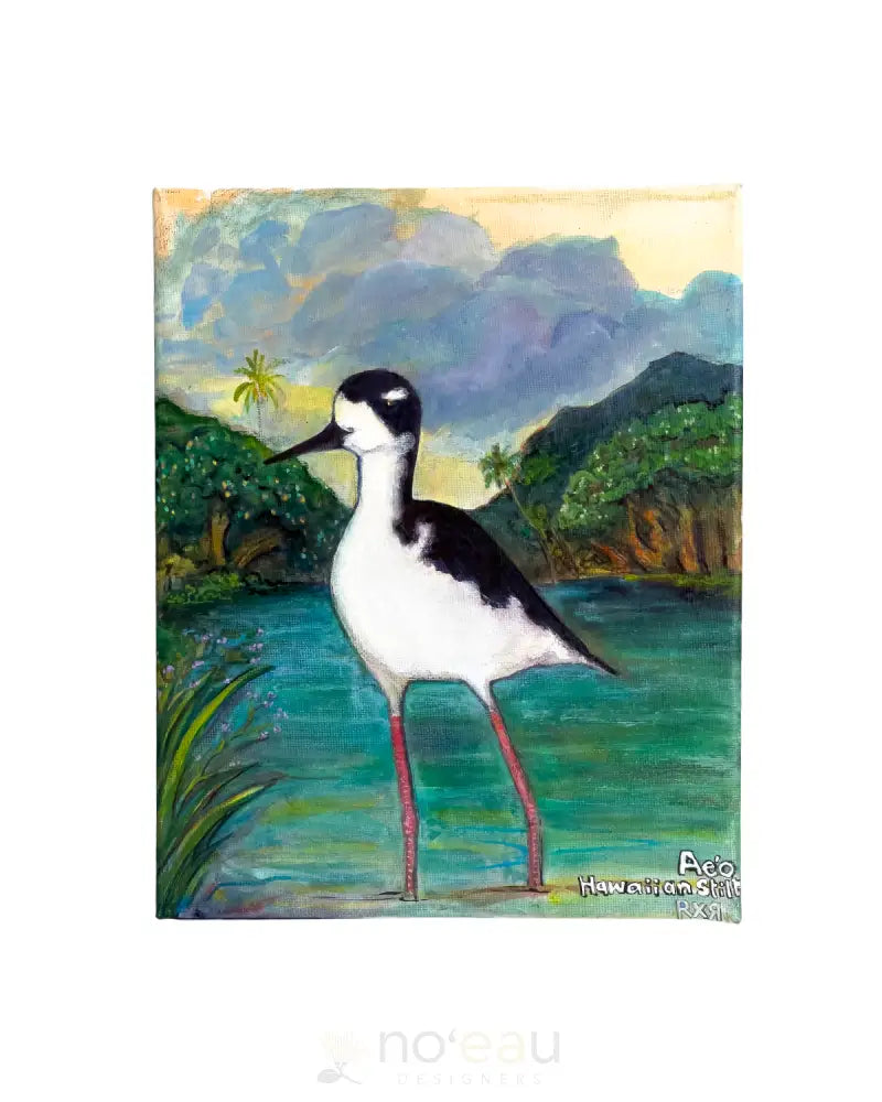 BLEED ALOHA Aeʻo Painting HAWAIIAN ITEMS