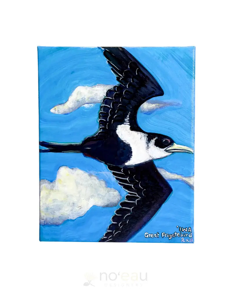 BLEED ALOHA ʻIwa Painting HAWAIIAN ITEMS