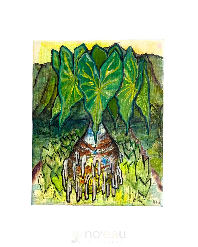 BLEED ALOHA Kalo Painting HAWAIIAN ITEMS