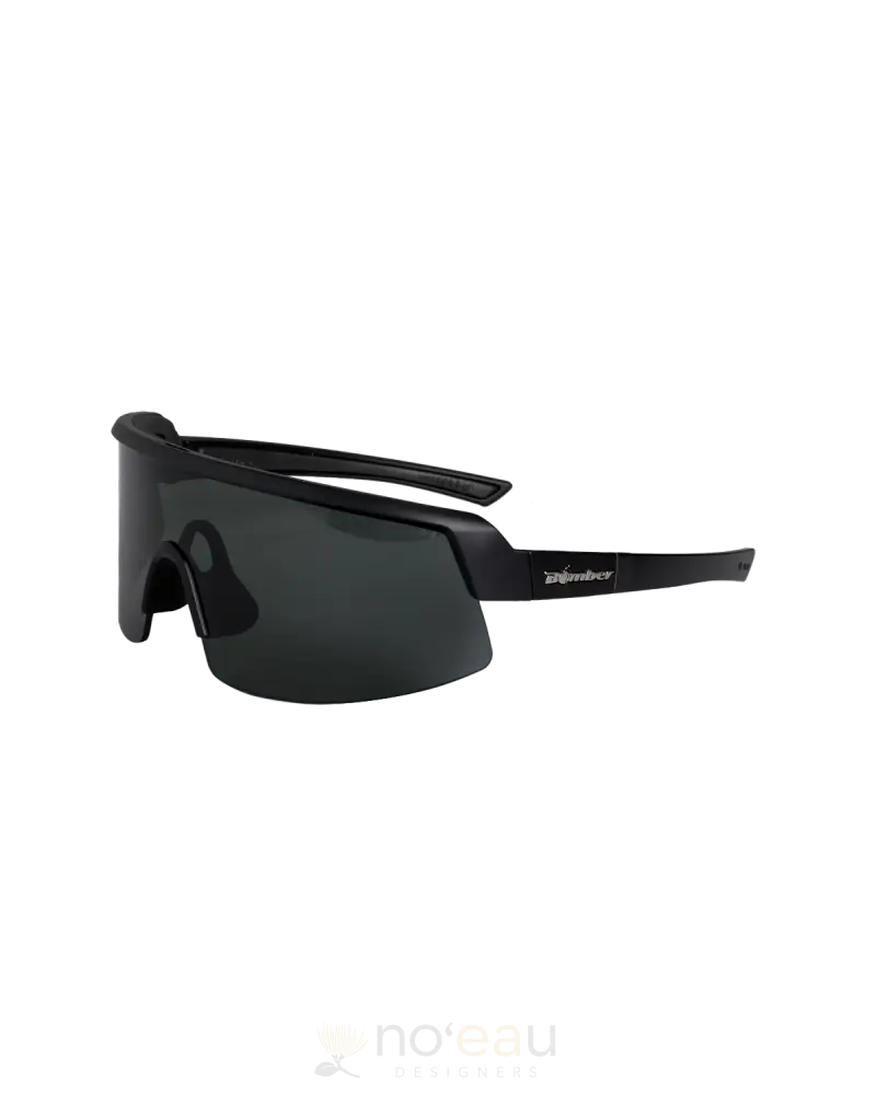 Bomber Eyewear - Bomb Rippa Polarized Safety Sunglasses Matte Black Frame Smoke Lens Accessories