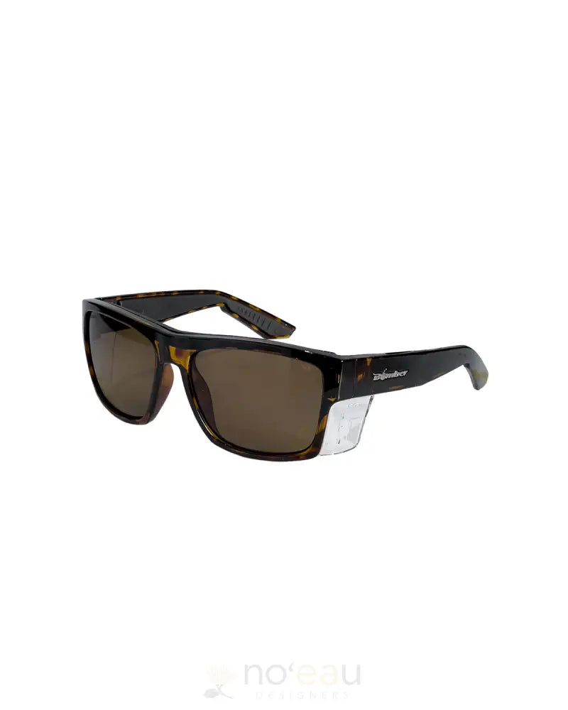 BOMBER EYEWEAR - Clutch Bomb TORTISE FRAME/BROWN POLARIZED SAFETY LENS ACCESSORIES