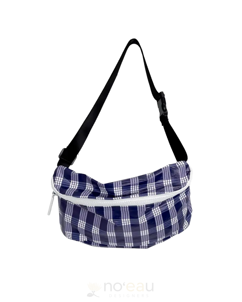 Citadine - Large Belt Bag Navy Palaka Accessories