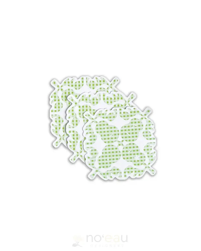 Crafts By Alexa - Assorted 3 Pack Palaka Quilt Stickers Ukulele / Green Stickers/Pins/Patches