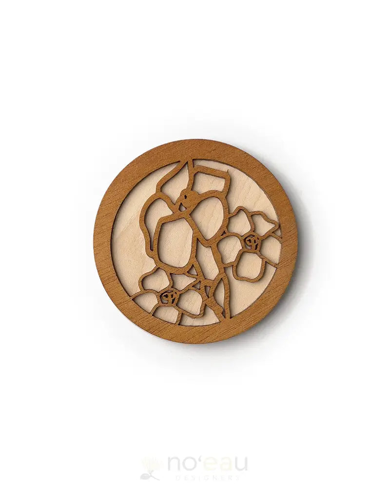 CRAFTS BY ALEXA - Assorted Mahogany Birch Wood Coasters - Noʻeau Designers