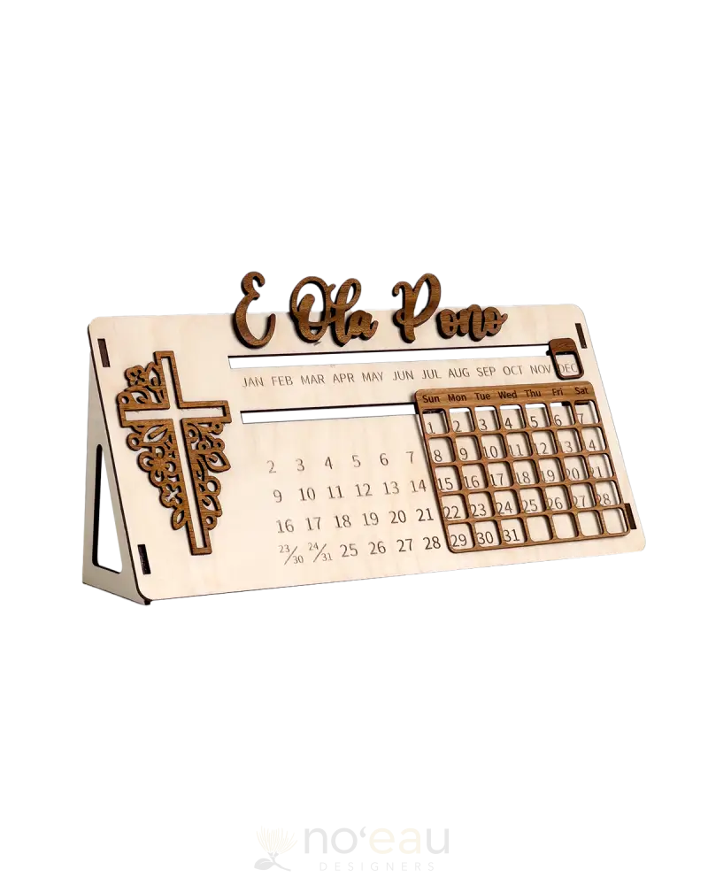 Crafts By Alexa - Assorted E Ola Pono Perpetual Calendars Cross Home Goods