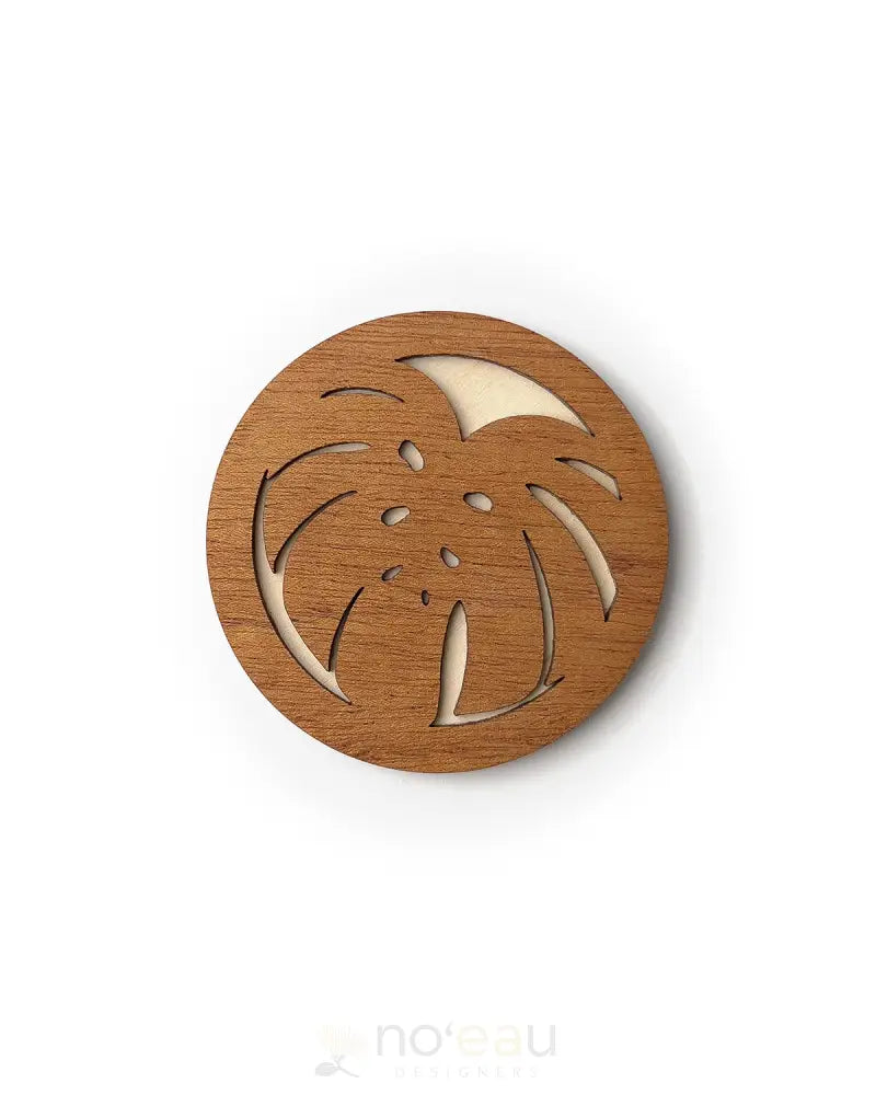 CRAFTS BY ALEXA - Assorted Mahogany Birch Wood Coasters - Noʻeau Designers
