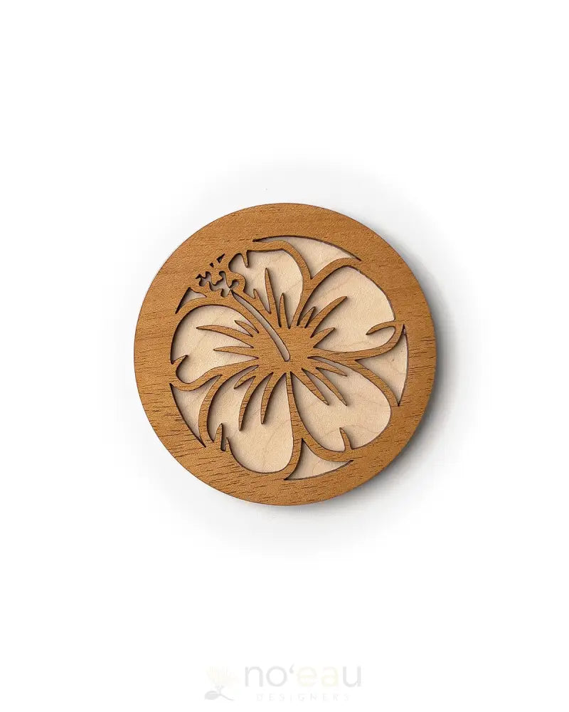 CRAFTS BY ALEXA - Assorted Mahogany Birch Wood Coasters - Noʻeau Designers