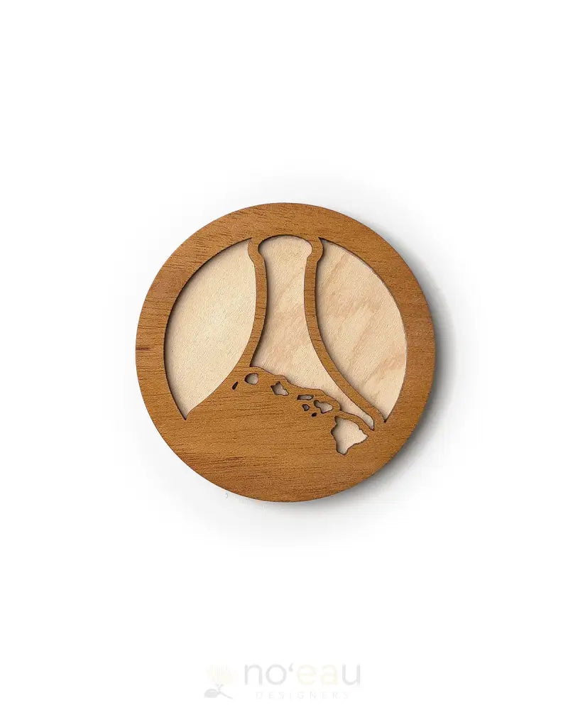 CRAFTS BY ALEXA - Assorted Mahogany Birch Wood Coasters - Noʻeau Designers