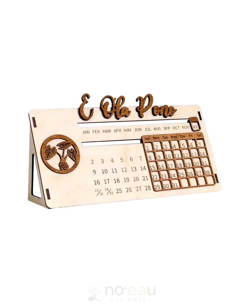 Crafts By Alexa - Assorted E Ola Pono Perpetual Calendars Kalo Plant Home Goods