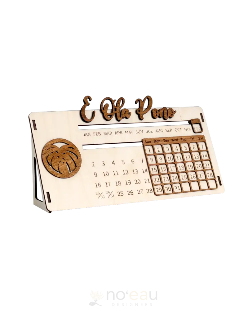 Crafts By Alexa - Assorted E Ola Pono Perpetual Calendars Monstera Home Goods