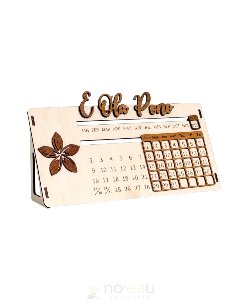 Crafts By Alexa - Assorted E Ola Pono Perpetual Calendars Plumeria Home Goods