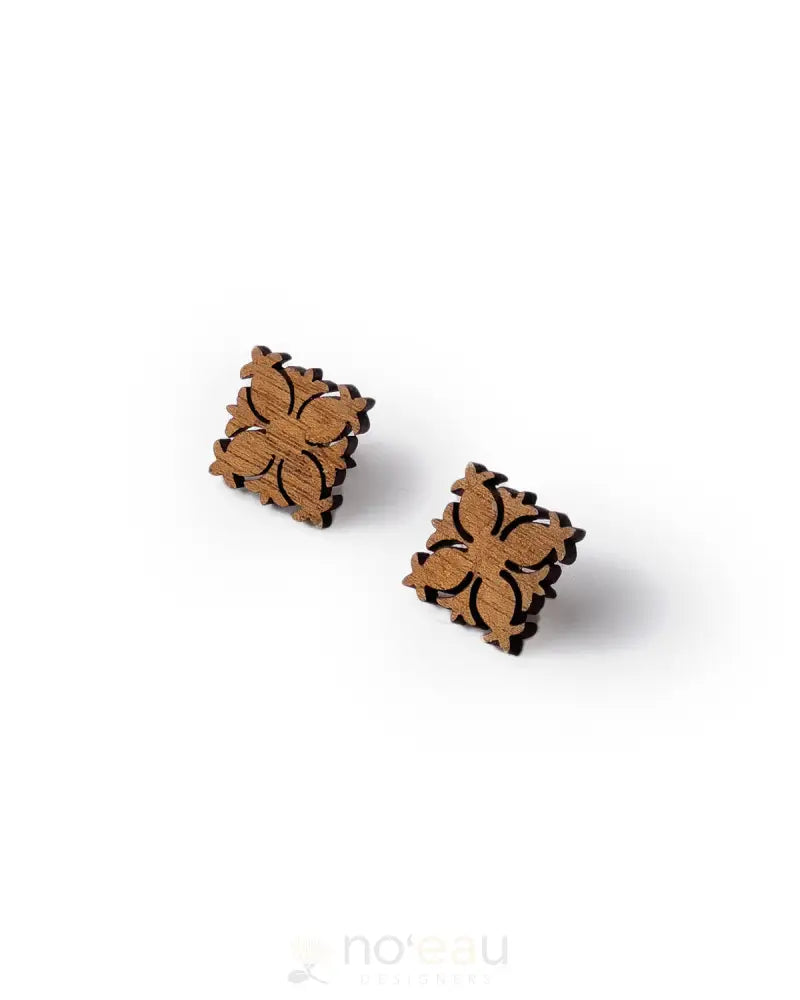 CRAFTS BY ALEXA - Assorted Mahogany Wood Quilt Studs - Noʻeau Designers