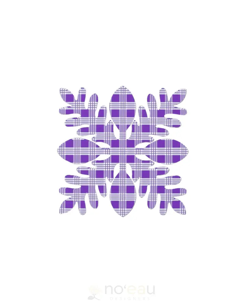 Crafts By Alexa - Assorted Palaka Stickers Papaya / Purple Stickers/Pins/Patches