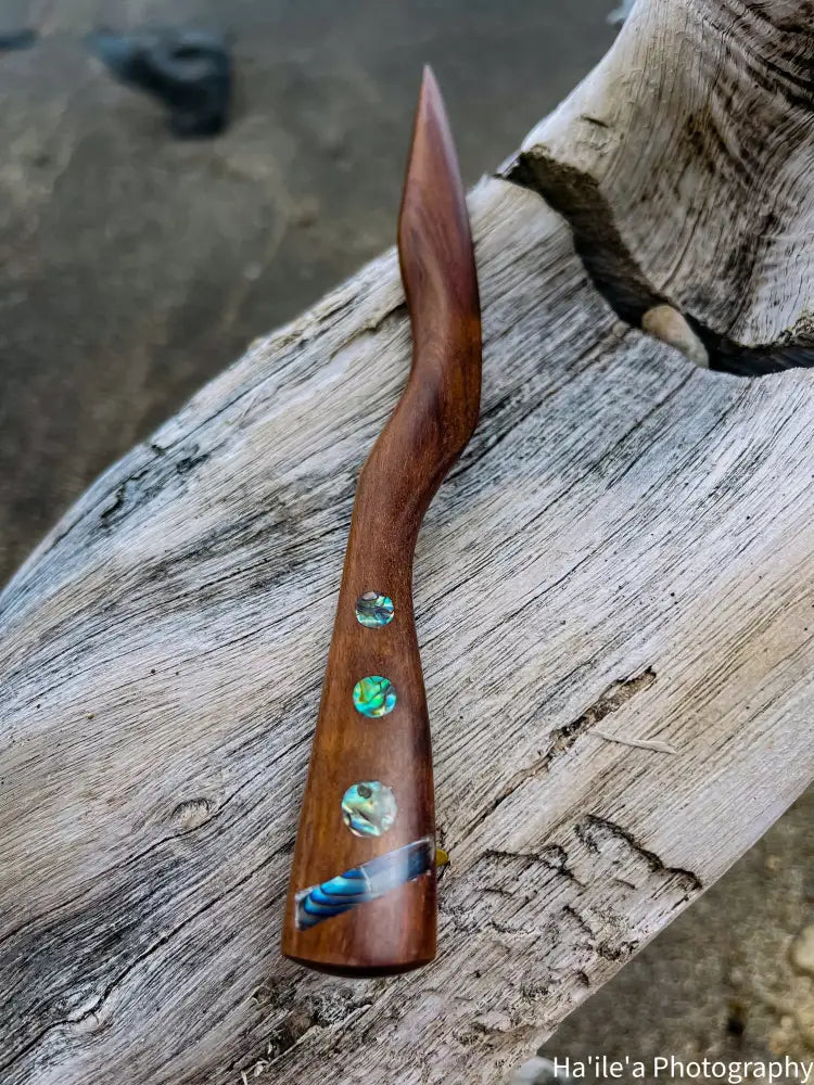 E OLA ANA - Paua Koaia Hair Stick - Noʻeau Designers
