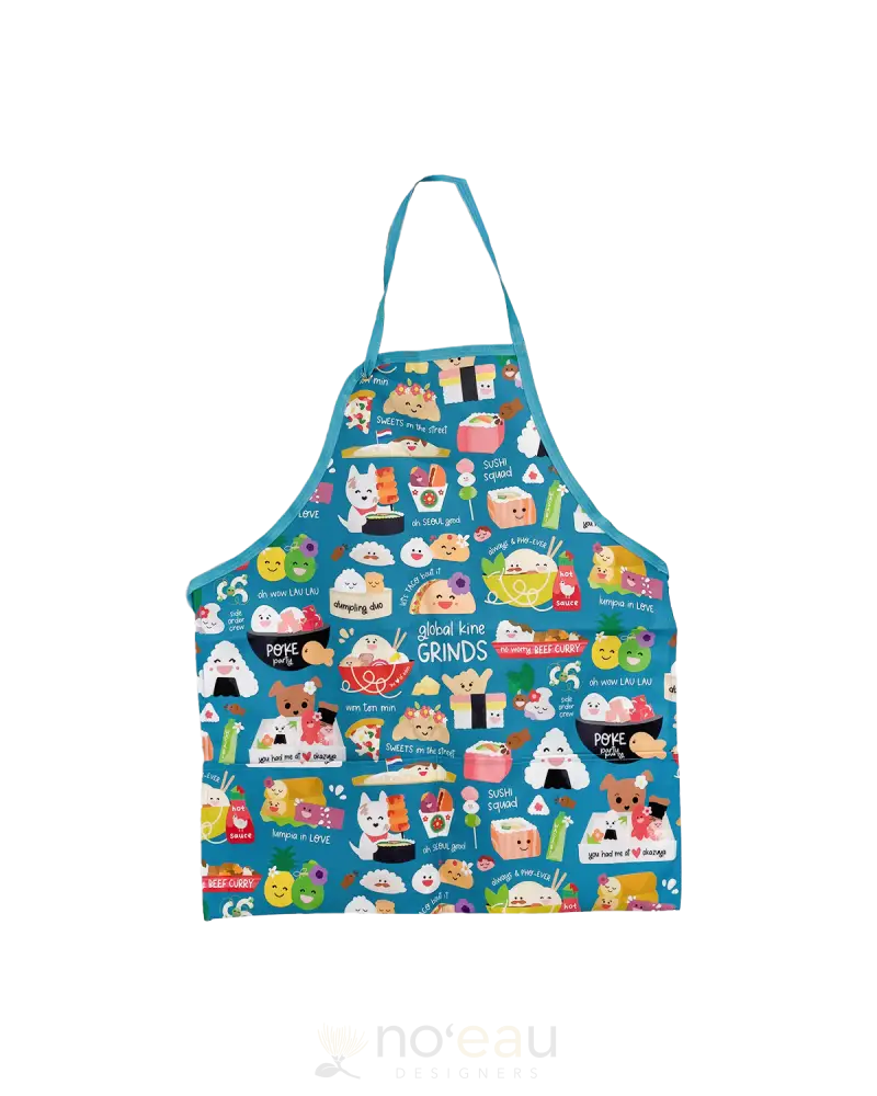 Eden In Love - Assorted Aprons With Pocket Global Kine Grindz Home Goods