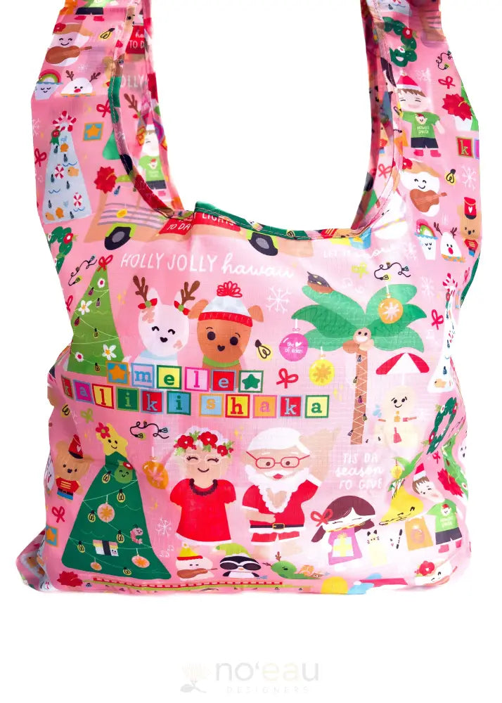 EDEN IN LOVE - Holly Jolly Hawaii Reusable Tote - Noʻeau Designers