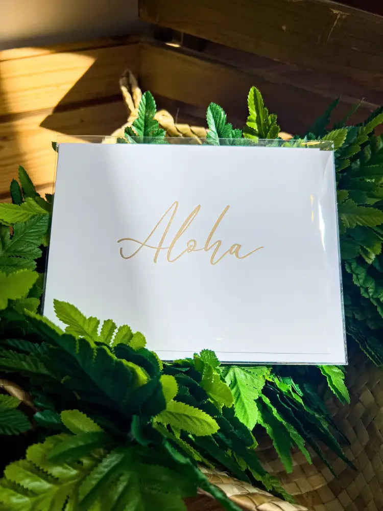 EHU KAKAHIAKA - Aloha Greeting Card - Noʻeau Designers