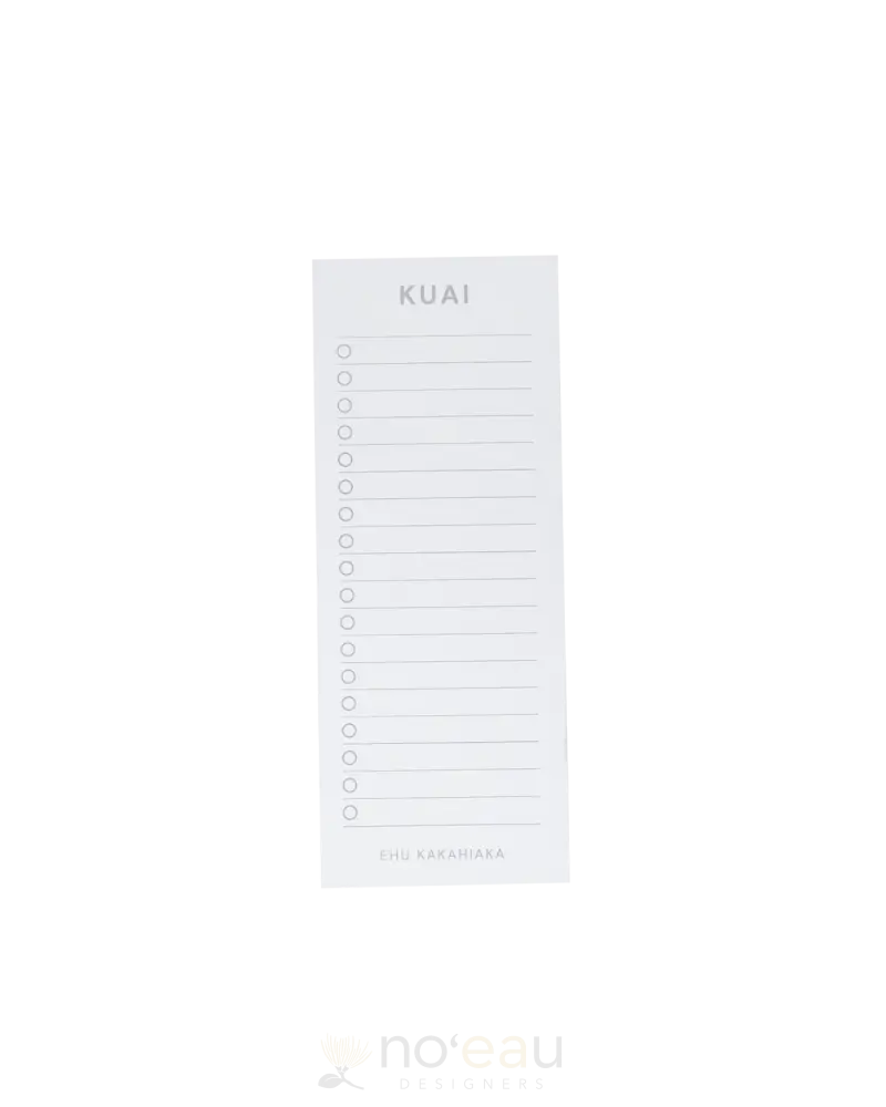 Ehu Kakahiaka - Assorted Kuai Notepads Gray Stationery