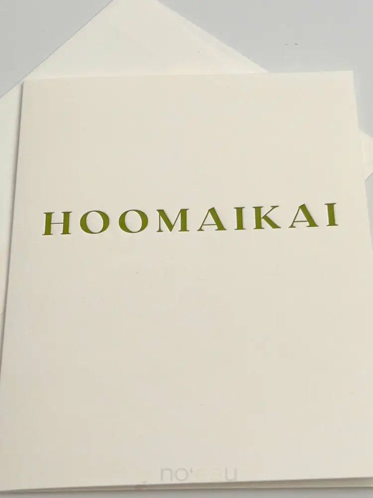 EHU KAKAHIAKA - Hoomaikai Greeting Card - Noʻeau Designers