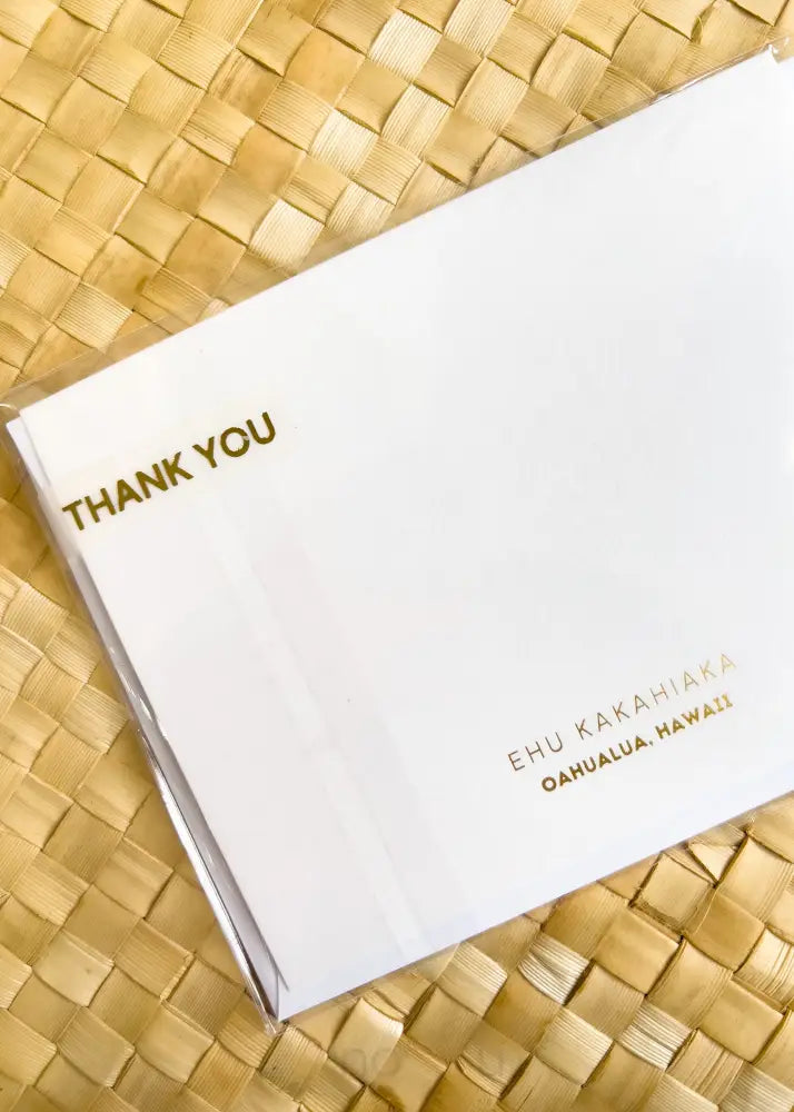 EHU KAKAHIAKA - Mahalo Greeting Card - Noʻeau Designers